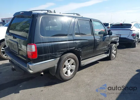 2000 Toyota 4Runner из США, поврежденный, VIN JT3GM84R3Y0054905